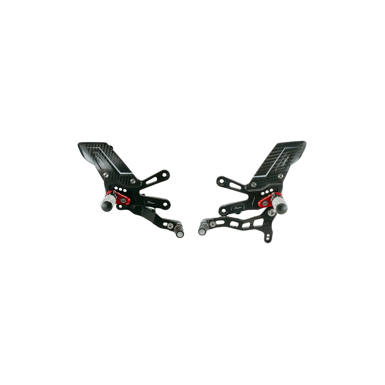 Aprilia RSV4 1100 Factory 2019 - 2025 Ajustable Rear Sets R Version , Standard Shifting