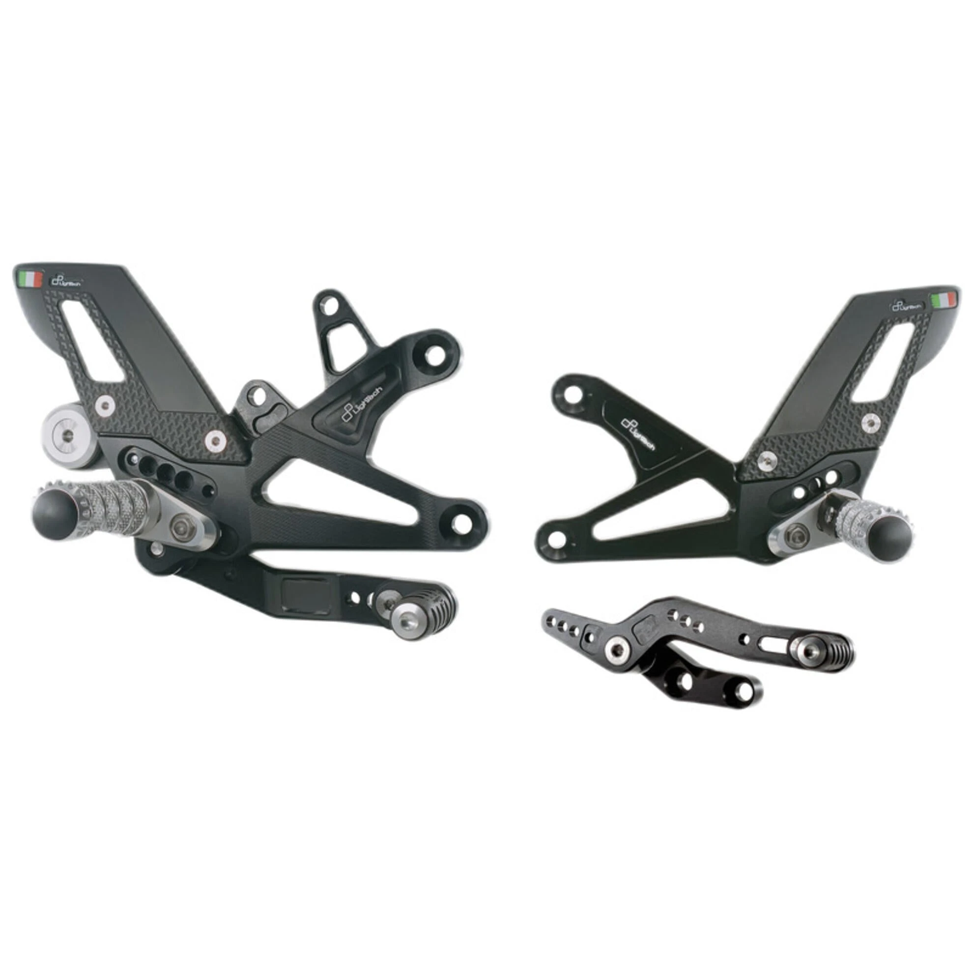 Adjustable Rear Sets With Fold Up Foot Pegs - Daytona 675, Street Triple 765