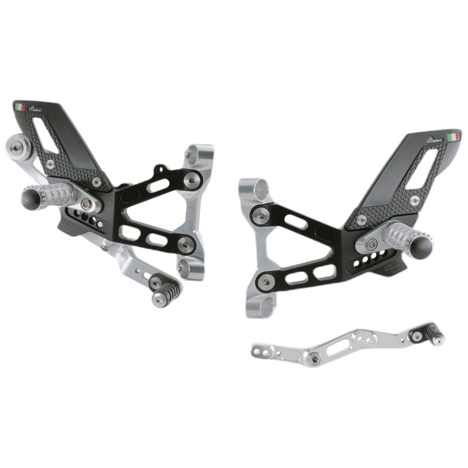 Adjustable Rear Sets With Fixed Foot Pegs - M 1000 RR (2021 - 2024), S 1000 RR (2019 - 2024)