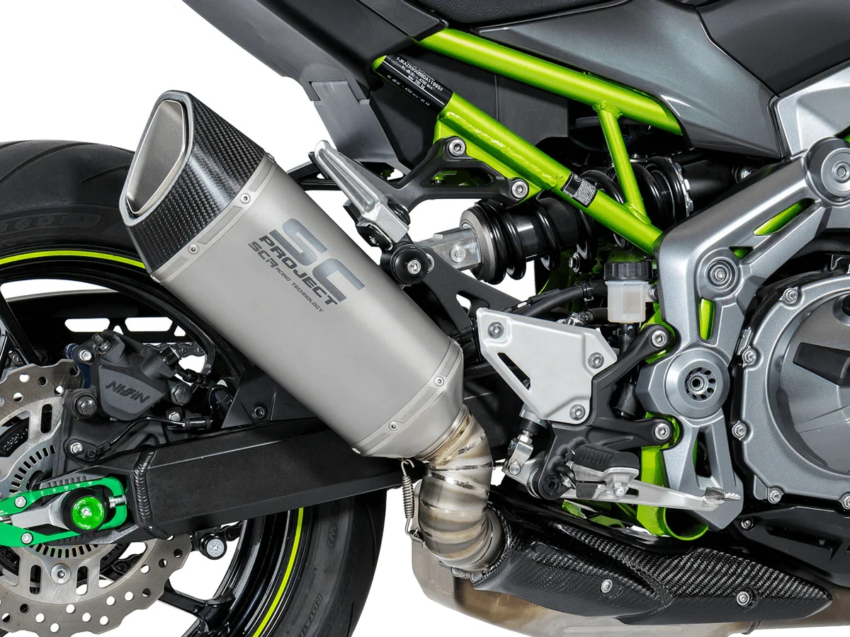 KAWASAKI Z 900 (2017 - 2019) - SC1-R Muffler, Carbon fiber, with Carbon fiber end cap - Image 2