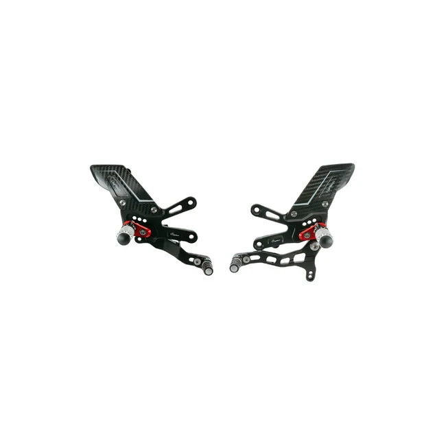 Aprilia RSV4 1100 Factory 2019 - 2025 Ajustable Rear Sets R Version , Standard Shifting